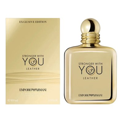 Giorgio Armani Emporio Armani Stronger With You Leather edp 100ml 92352 фото